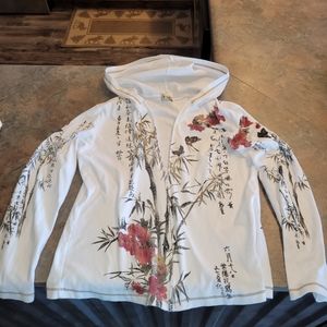 Hoodie lightweight sweatshirt jacket